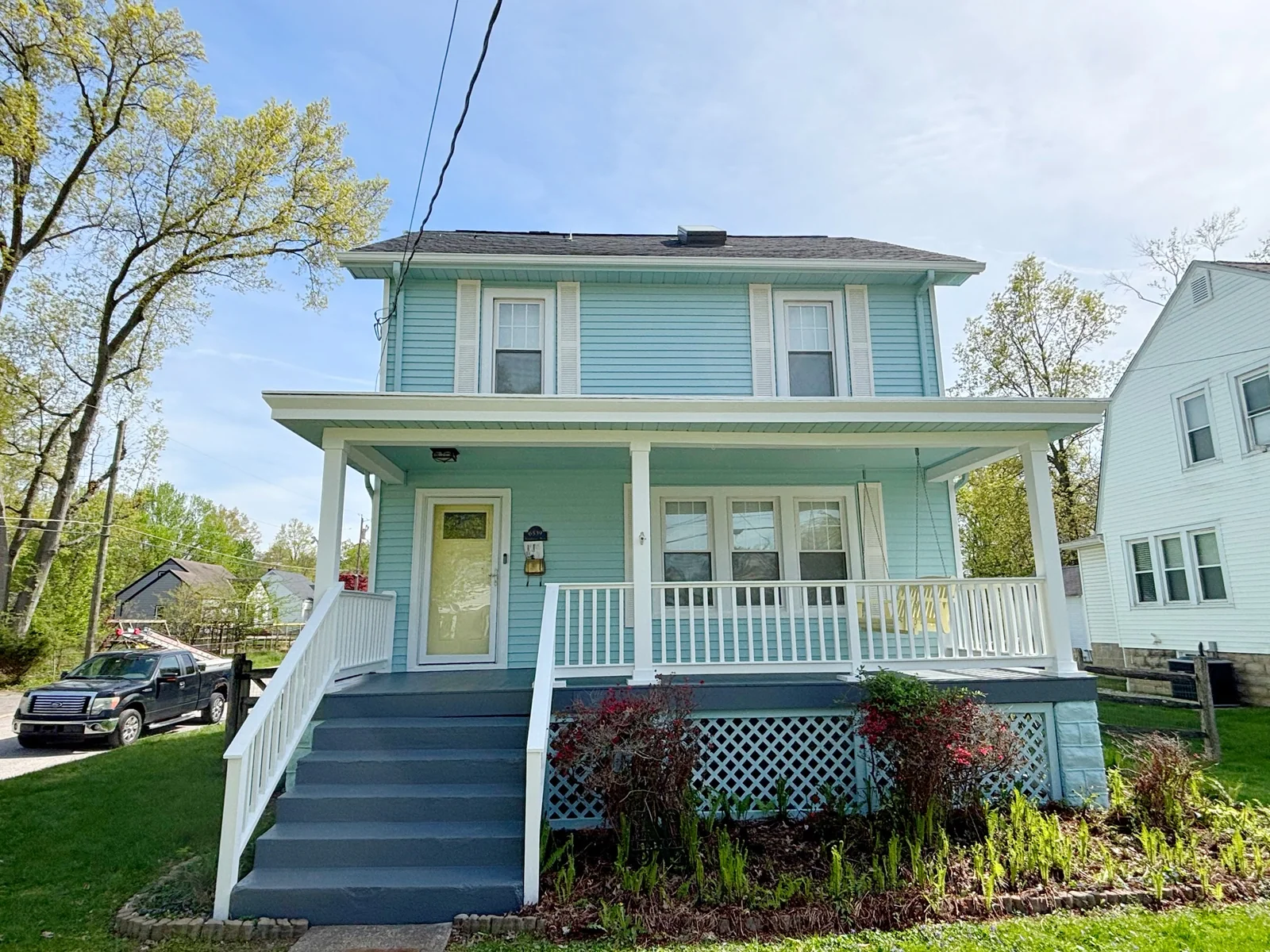 Completed residential exterior painting project with durable finish and refreshed curb appeal