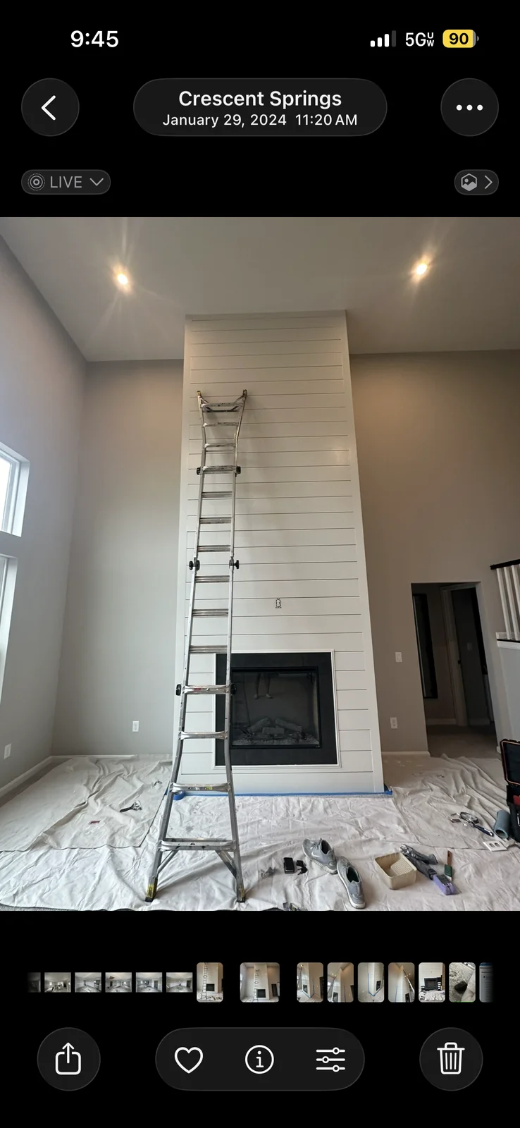 Completed painting project by Quality Painters
