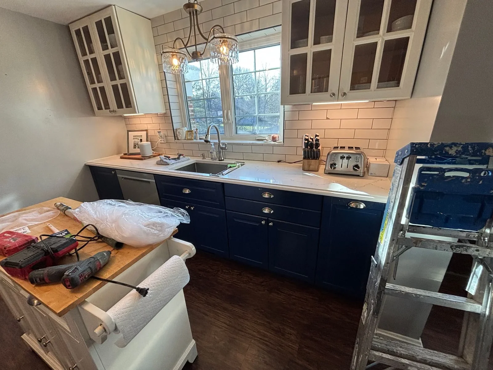 Painted interior with crisp trim and neutral wall finish