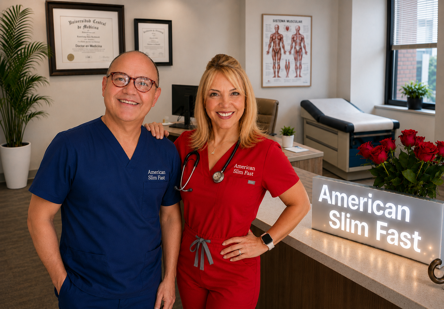 American Slim Fast - Equipo e Instalaciones