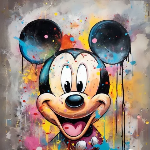 Model pentru atelierul de Descoperire pentru copii: Mickey