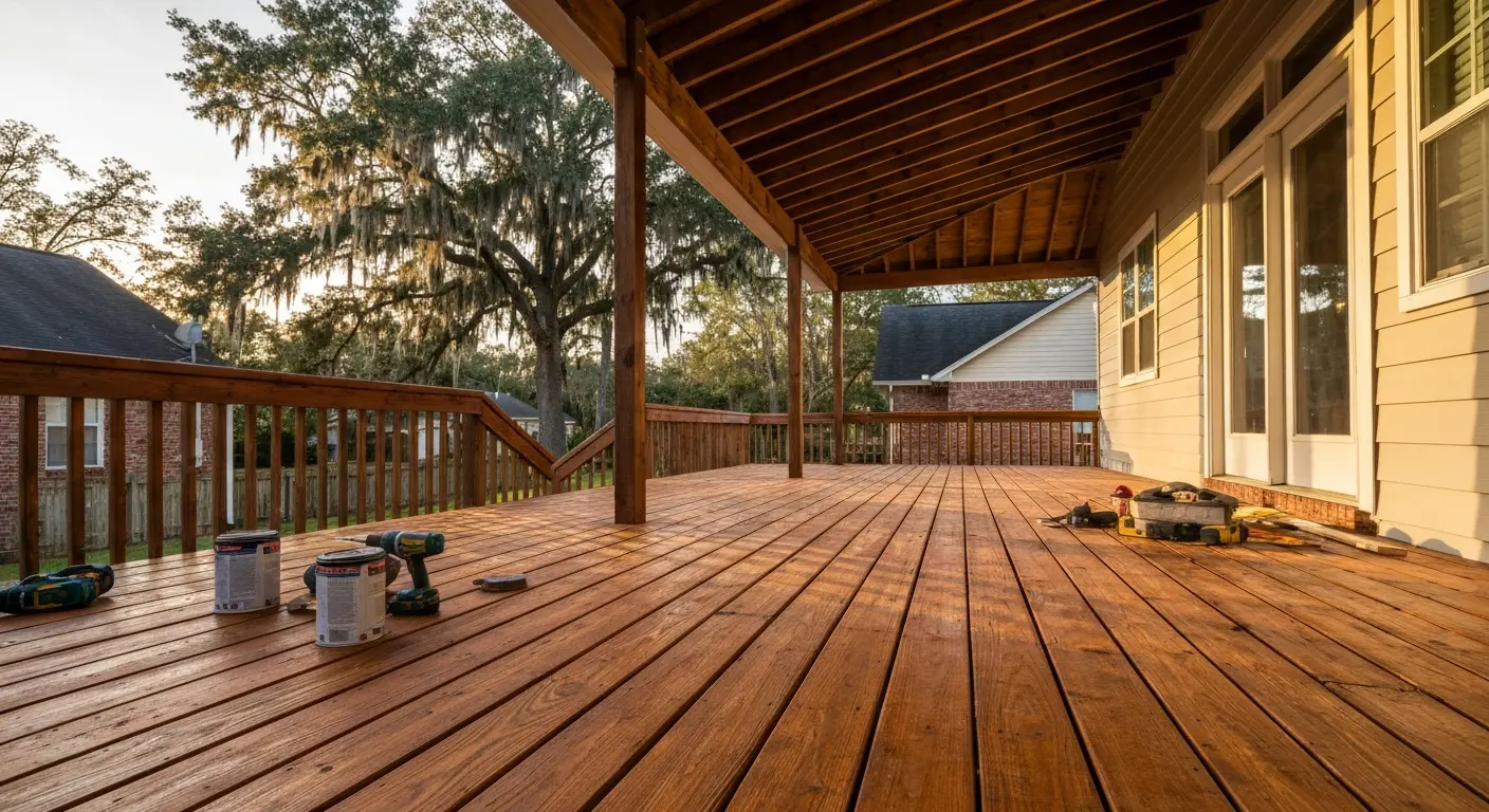 Deck repair and restoration