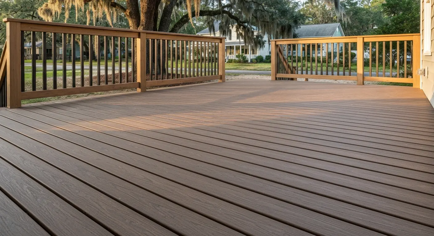 Custom deck in Valdosta