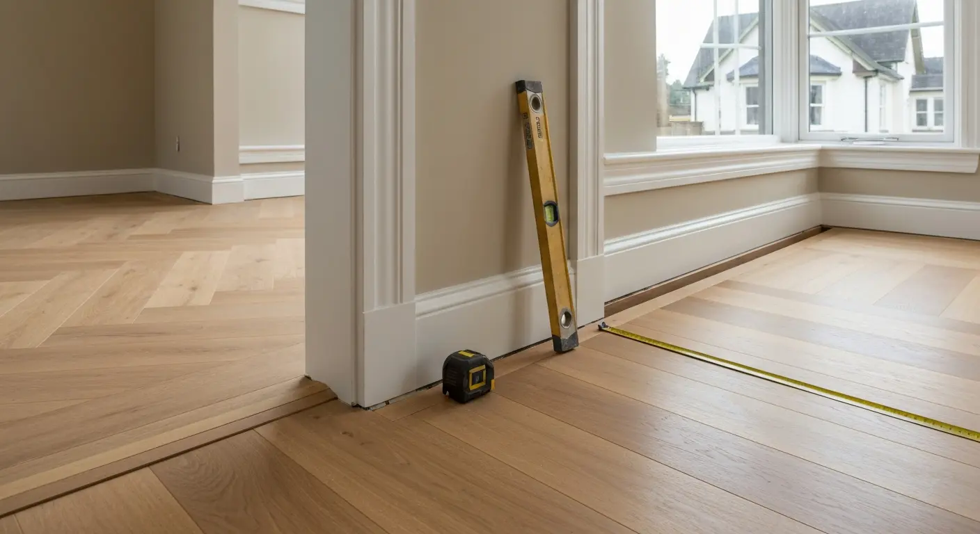 Interior finishes, flooring, and trim work