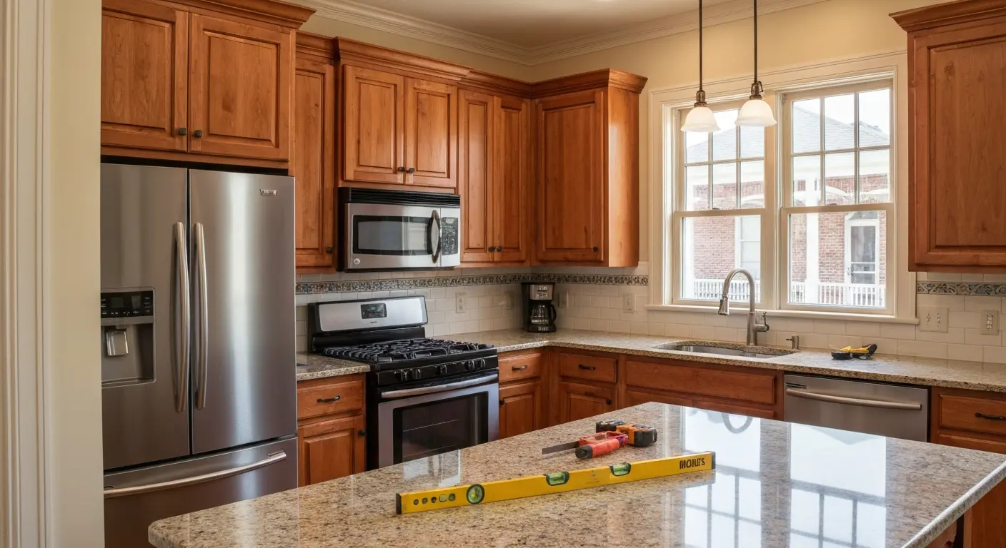 Kitchen remodel in downtown Valdosta historic district