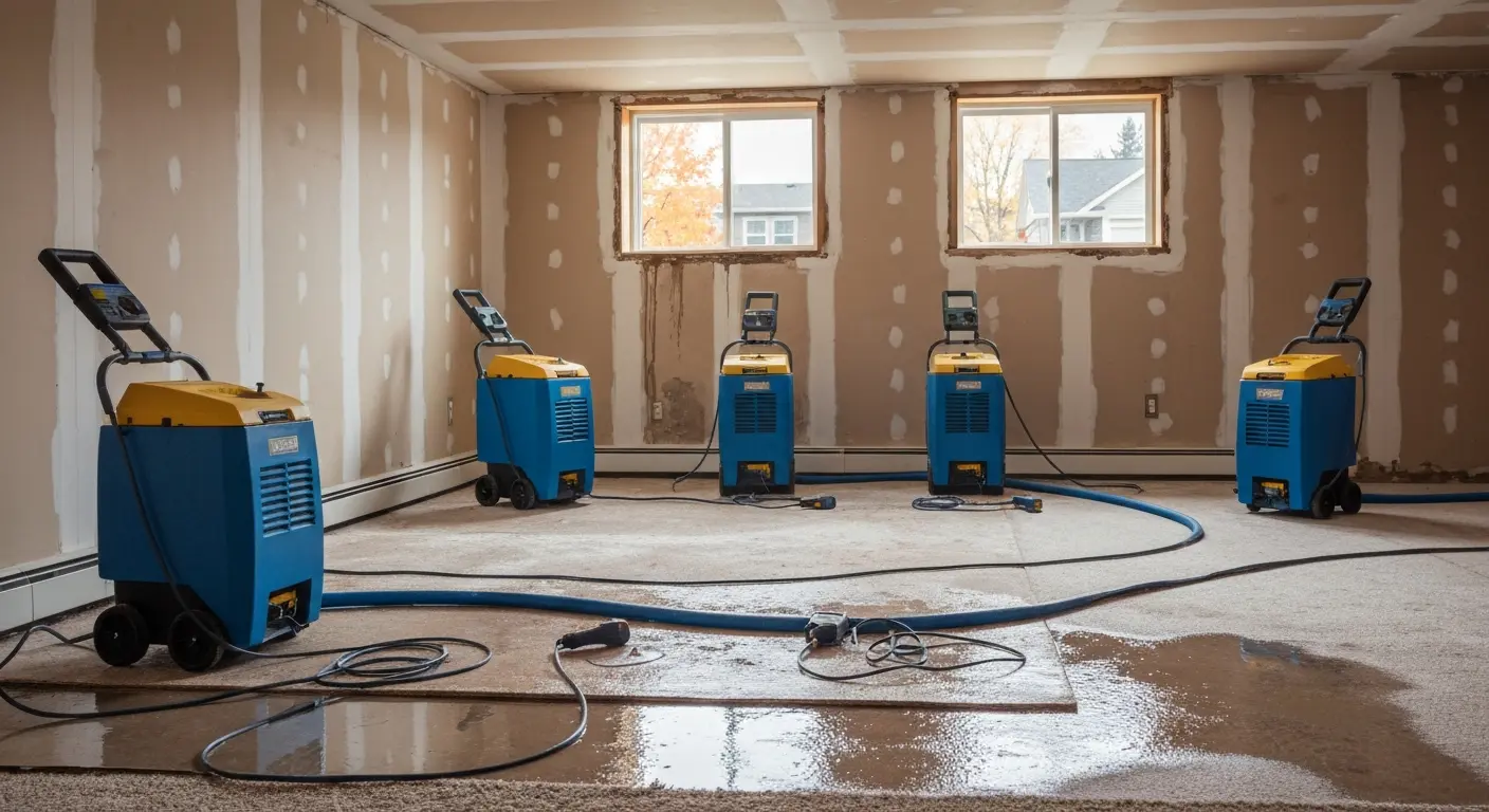 Water damage remediation