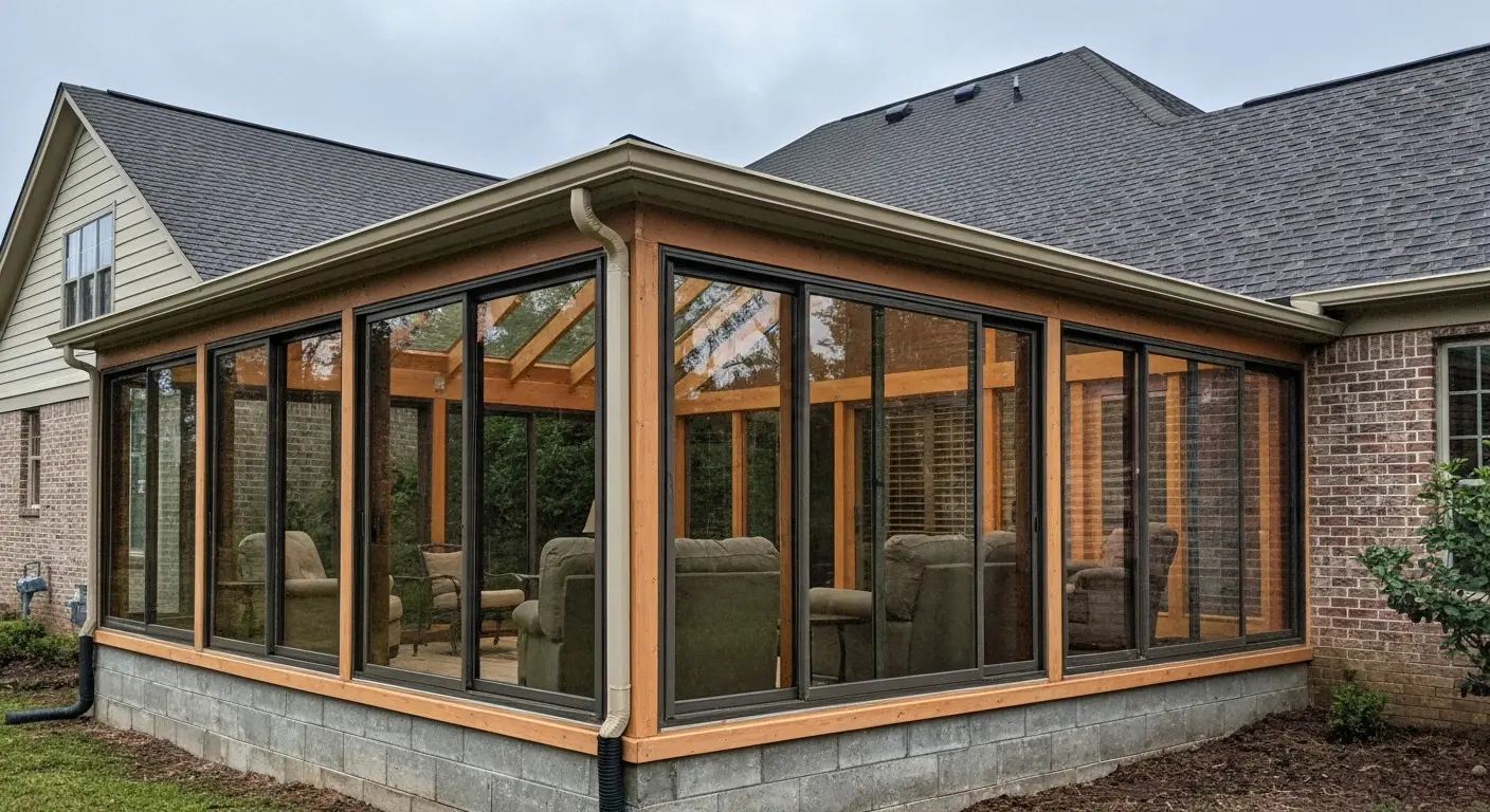 Sunroom addition