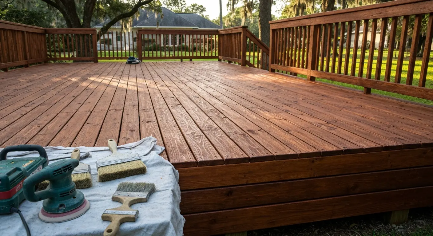 Deck repair and restoration