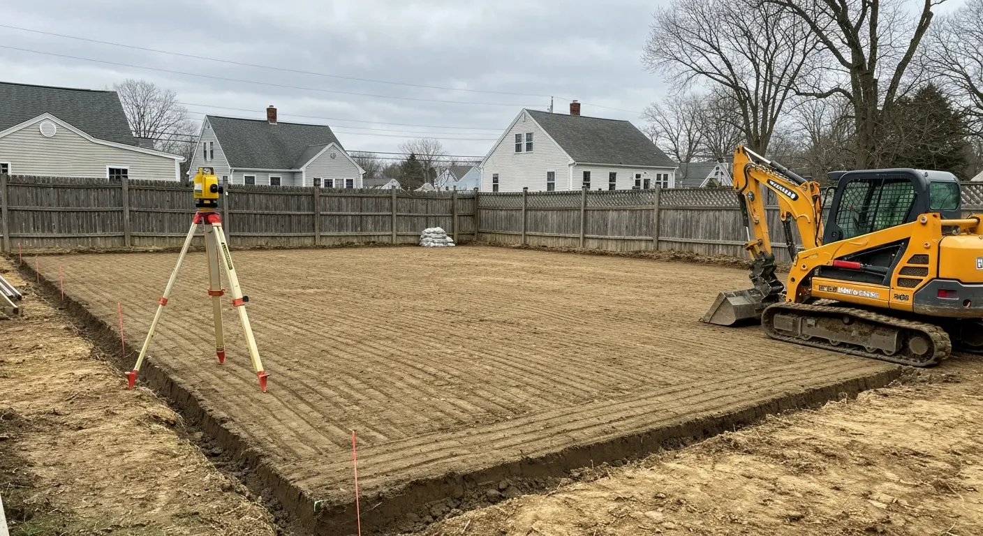 Grading and excavation work