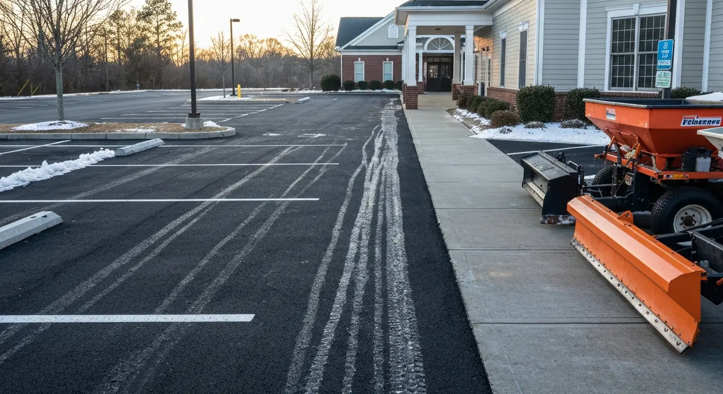 Commercial ice management in Mint Hill
