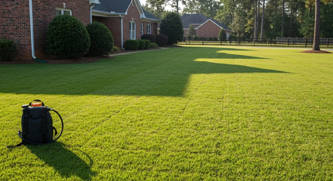 Broadleaf weed control service