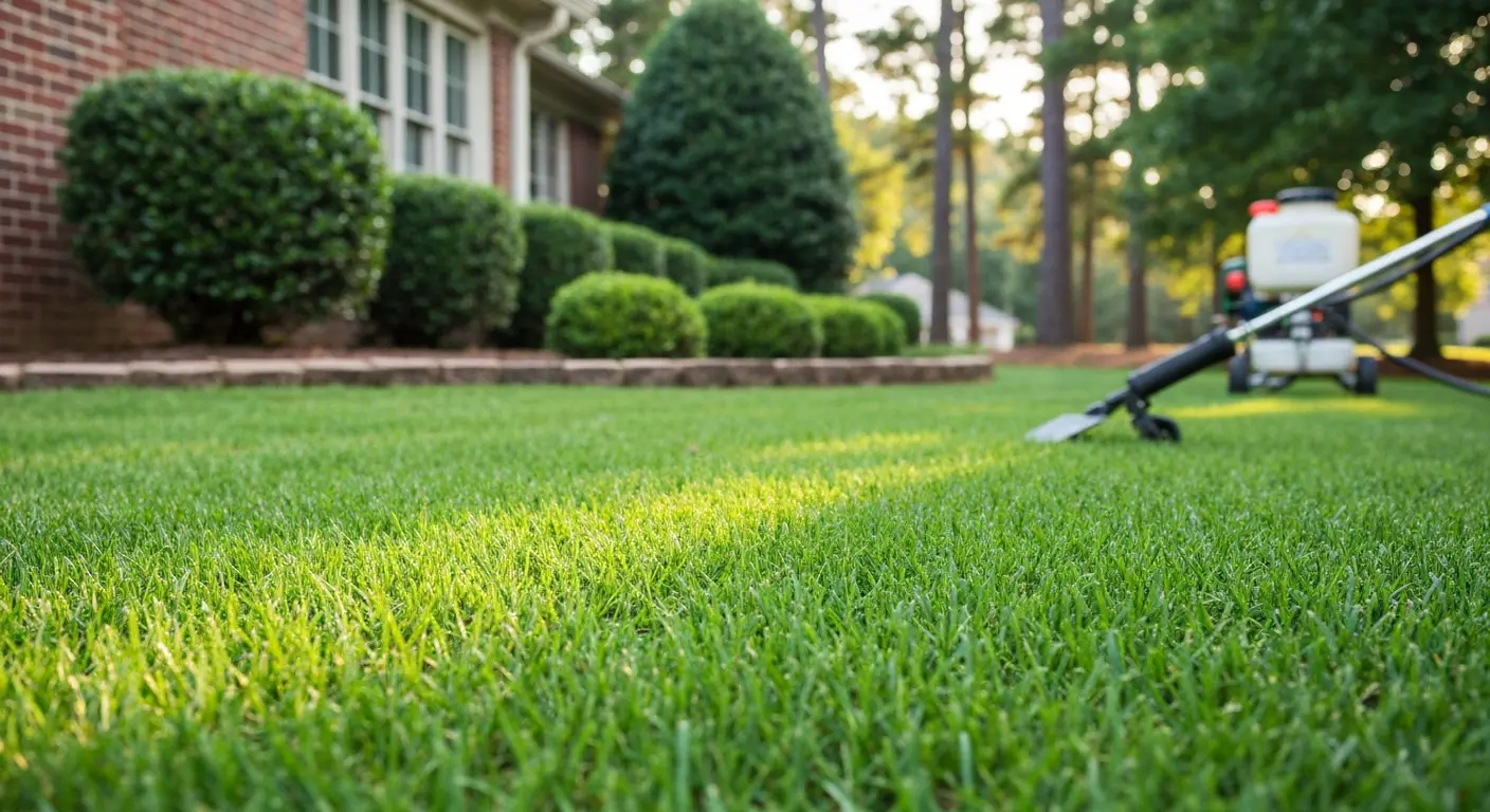 Weed control service for Mint Hill lawns