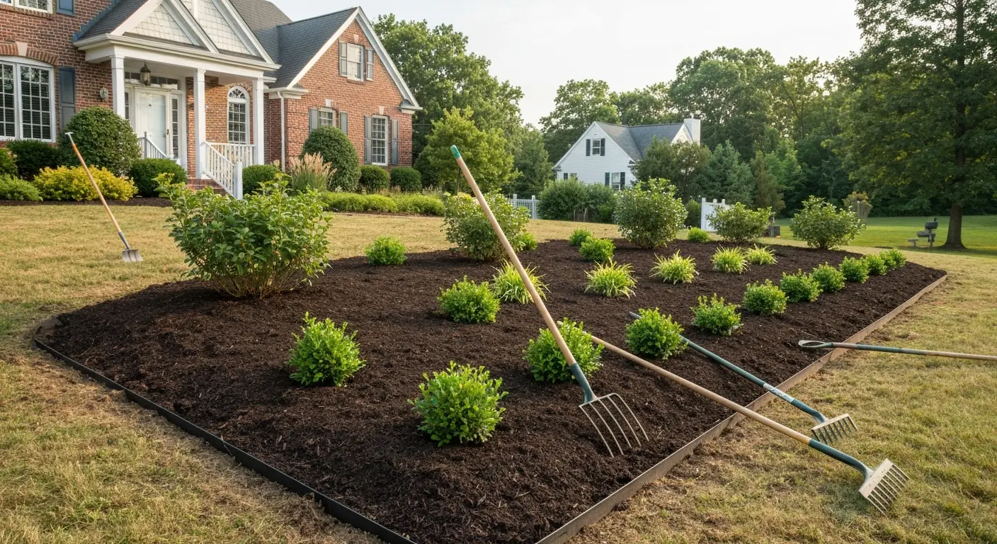 Planting and bed installation