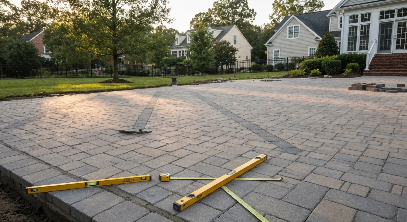 Patio and paver installation