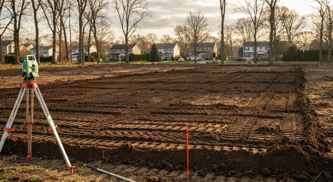 Grading and excavation work