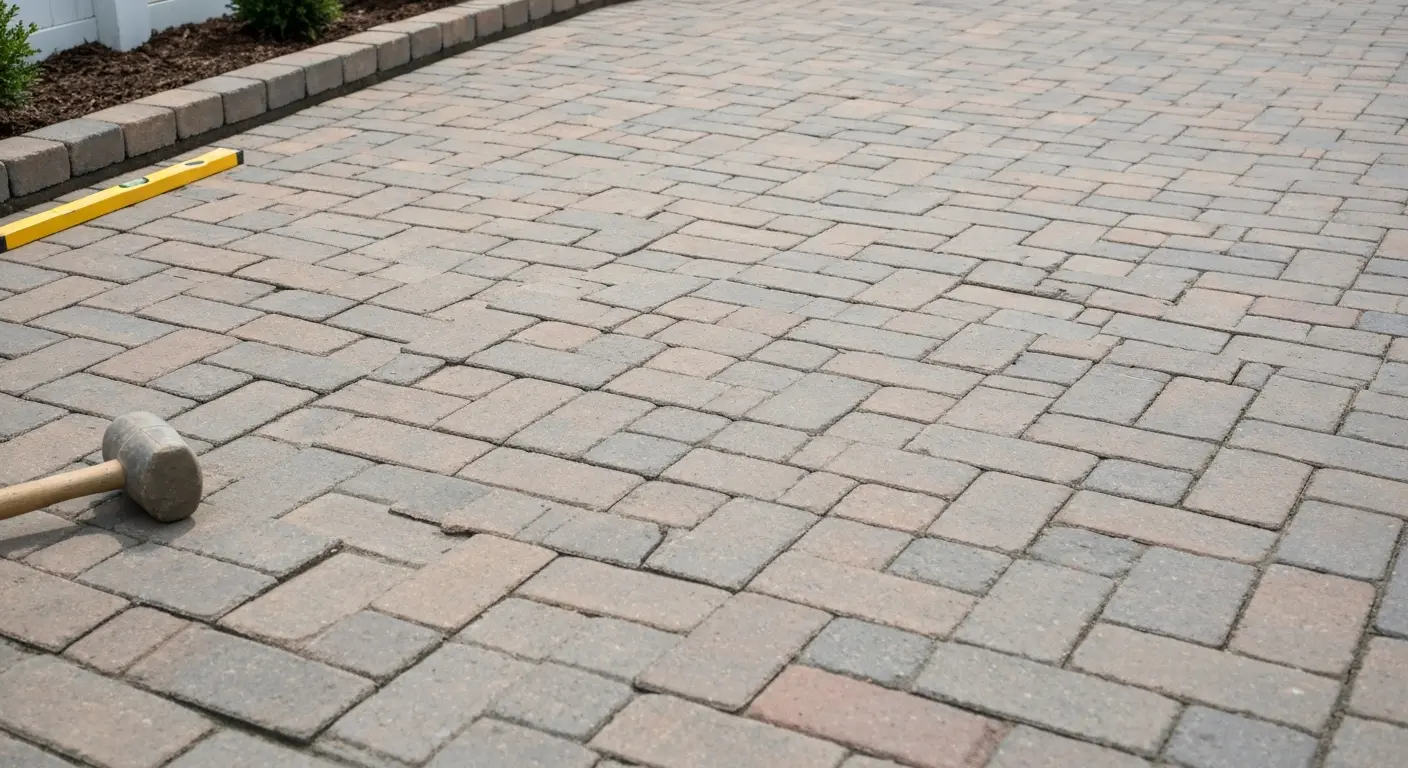 Paver installation project