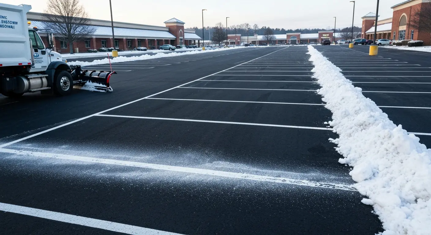 Commercial snow removal