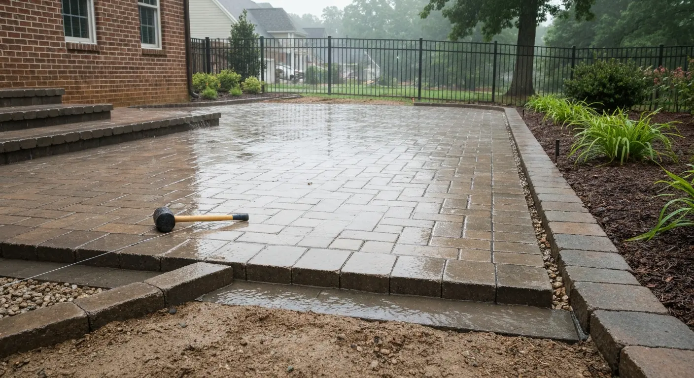 Patio and hardscape