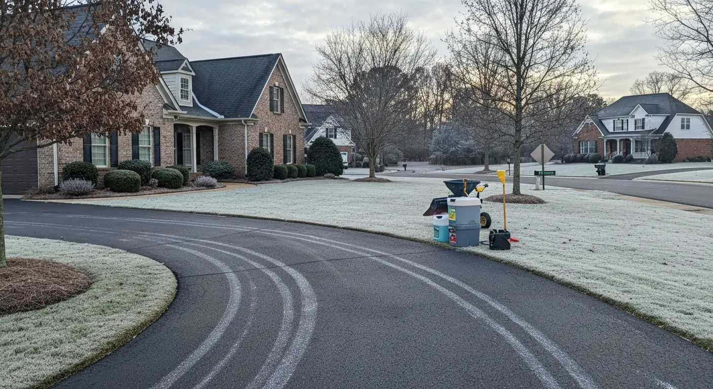 Residential ice management in Mint Hill