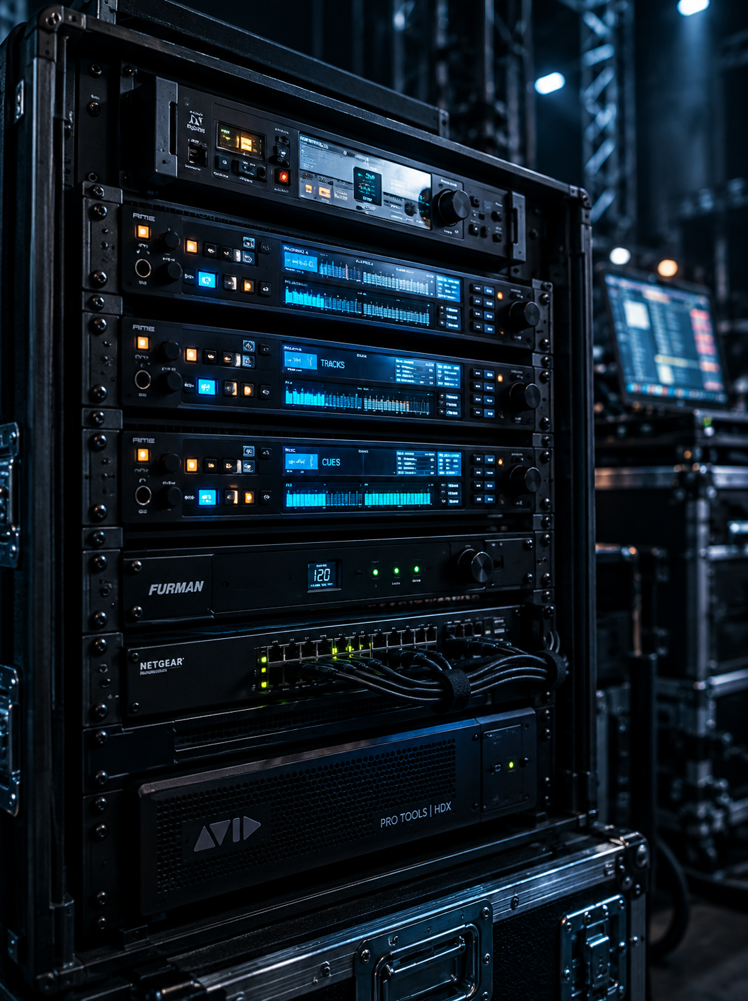 Professional playback show systems