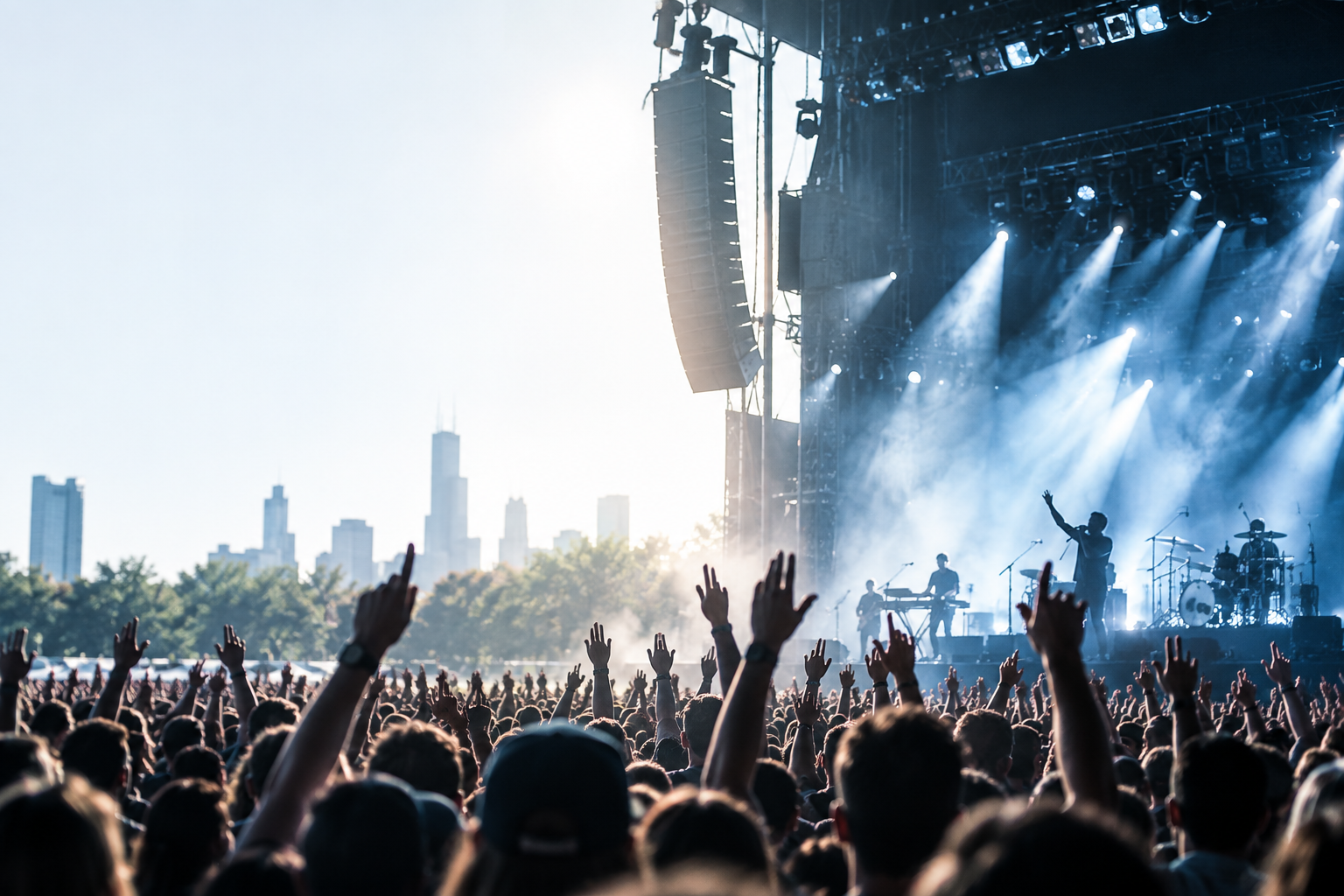 Live concert production and touring