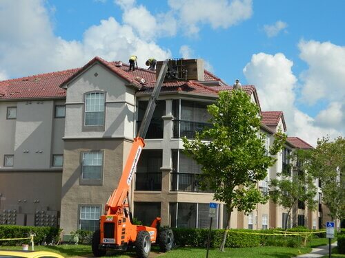 Commercial roofing