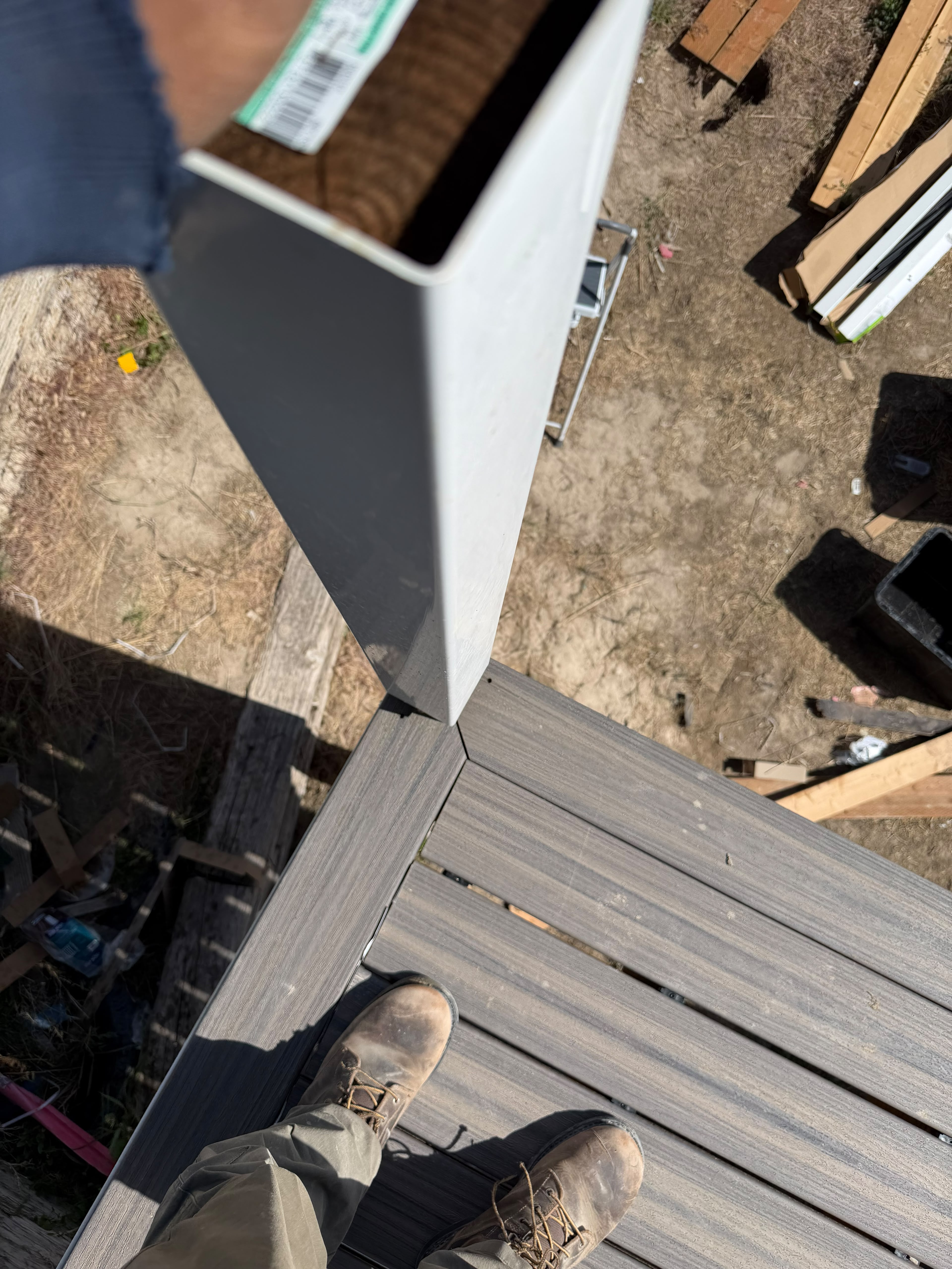 Dickerson Construction close deck finish detail