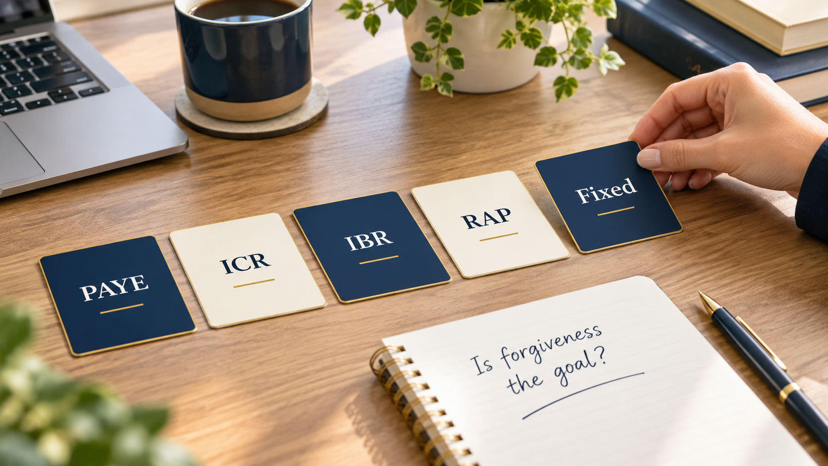 Comparing PAYE, ICR, IBR, RAP and fixed student loan repayment plans when forgiveness isn't the goal
