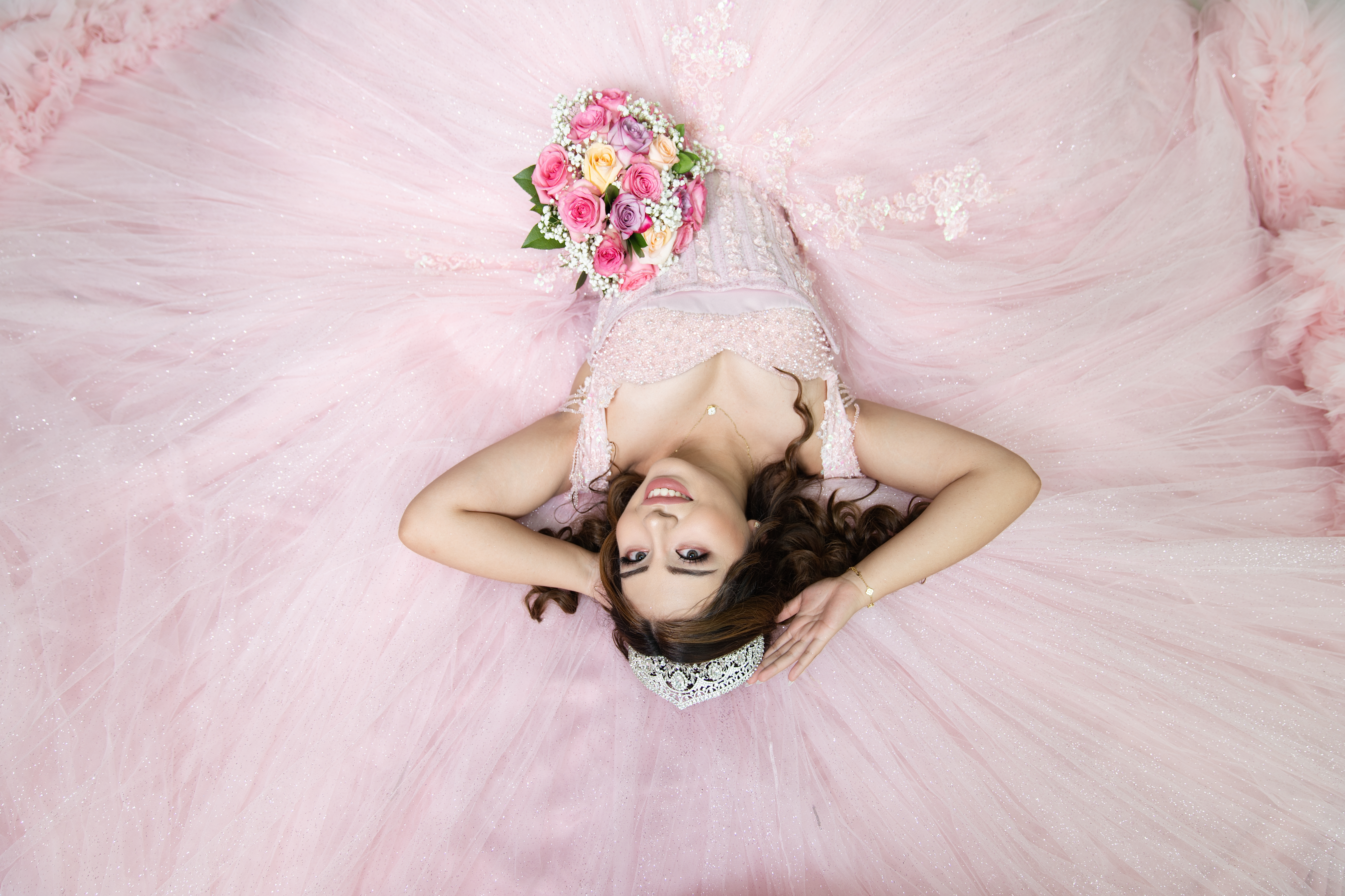 Retrato artístico de quinceañera