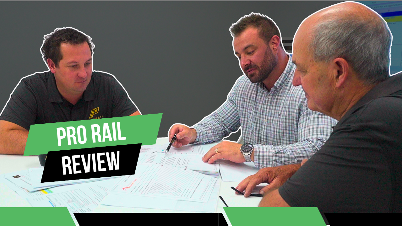 Bruce Durie, Managing Director at Pro Rail video review