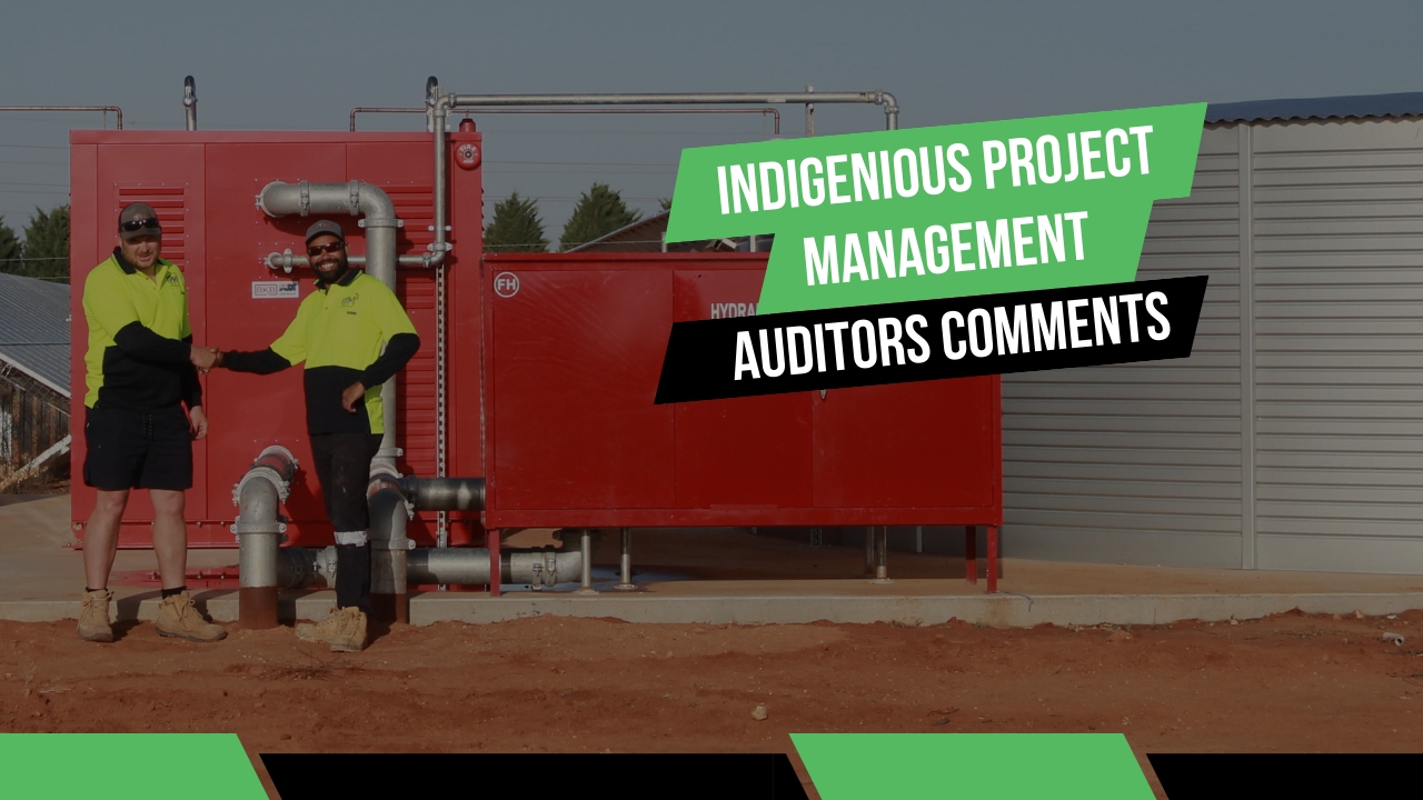 Auditor, Indigenous Project Management video review