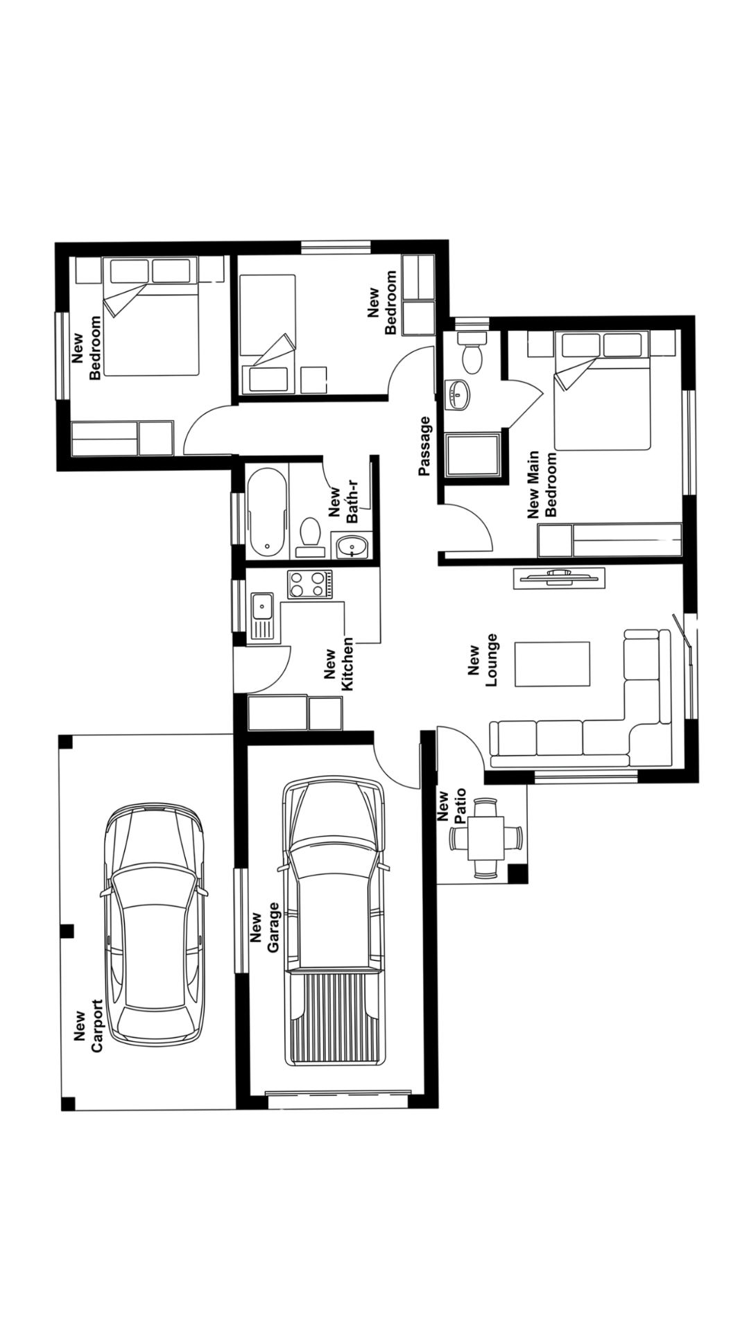 Package C floorplan
