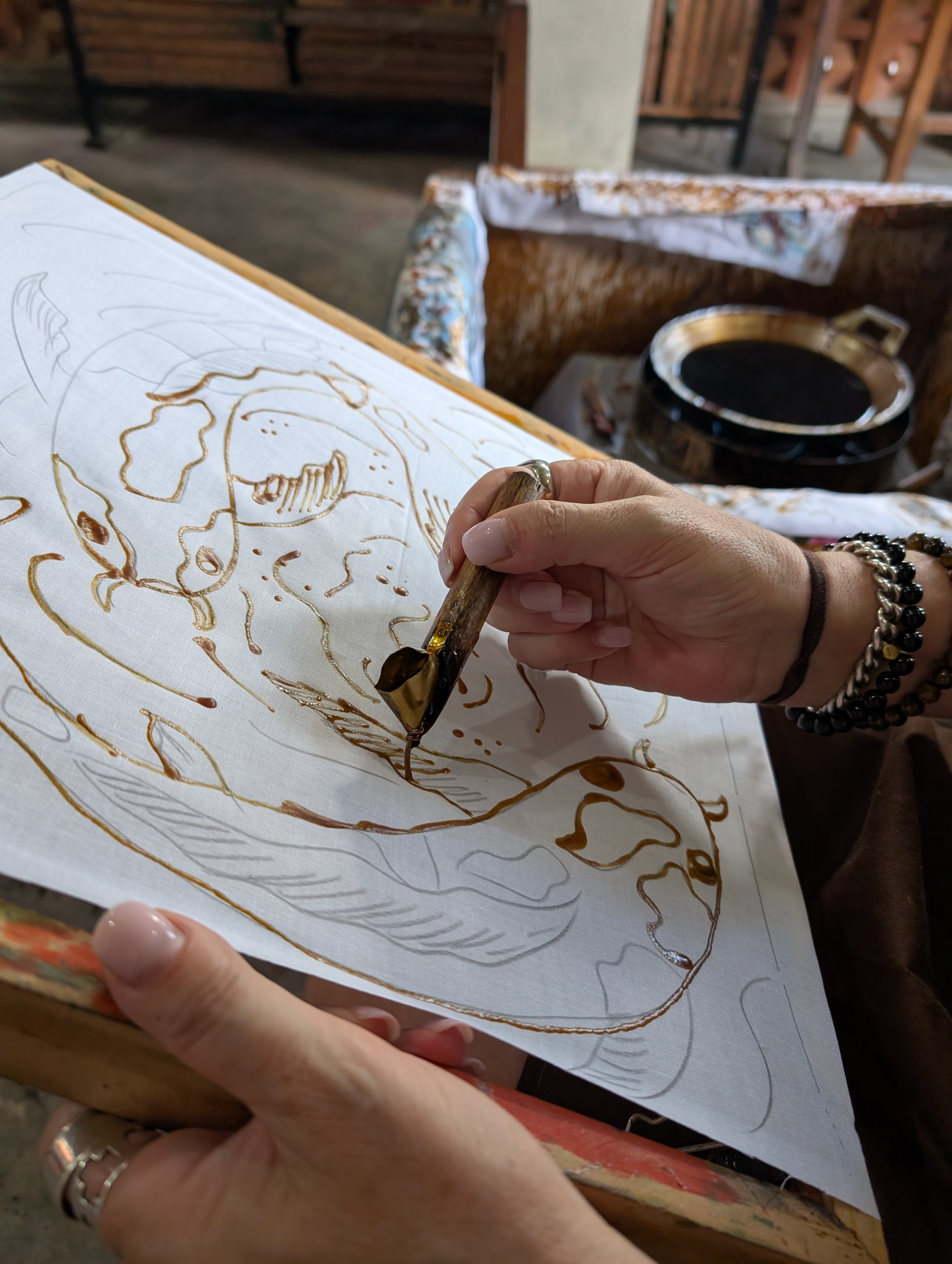 Batik painting workshop