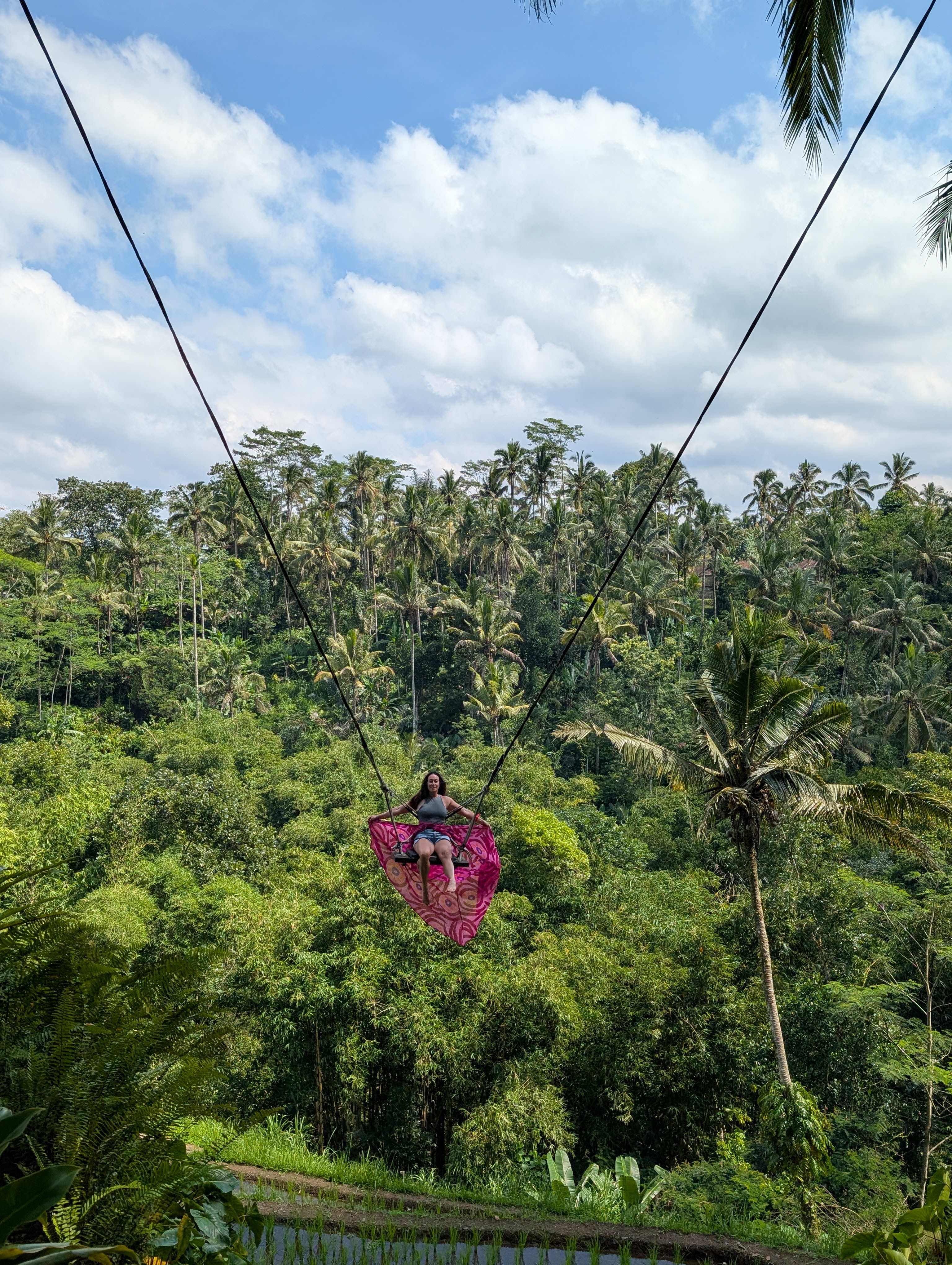 Bali swing photoshoot