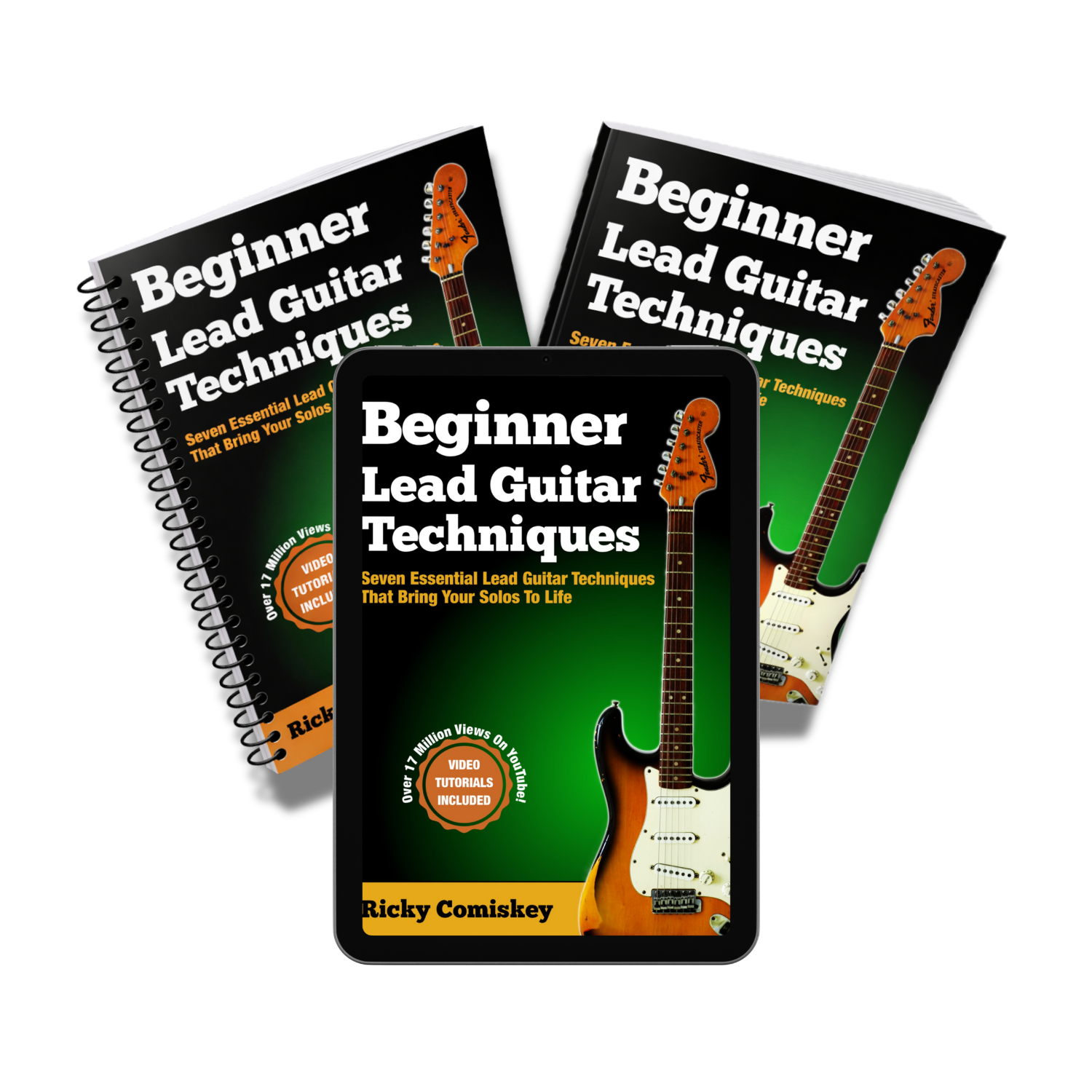 Beginner Lead Guitar Techniques | Digital Book & Videos