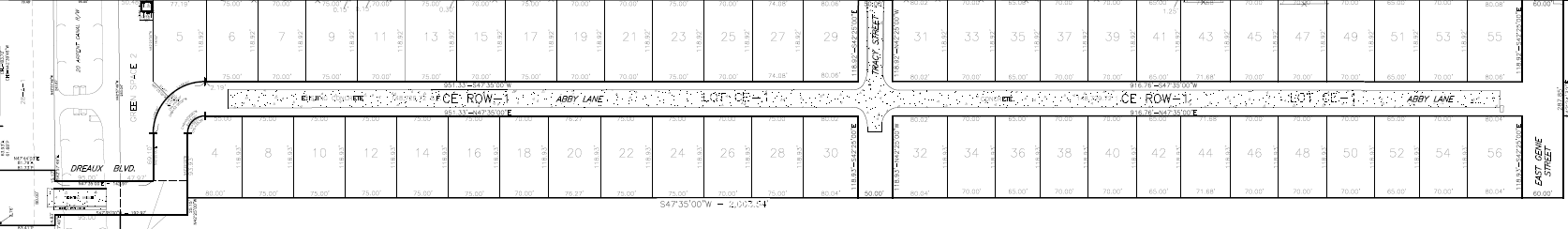 Legacy Estates Initial Priority Release Map