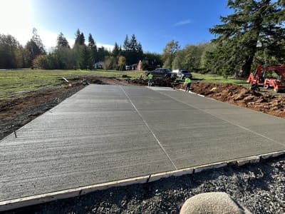 gravel drive way in mason county