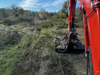 trenching in mason county