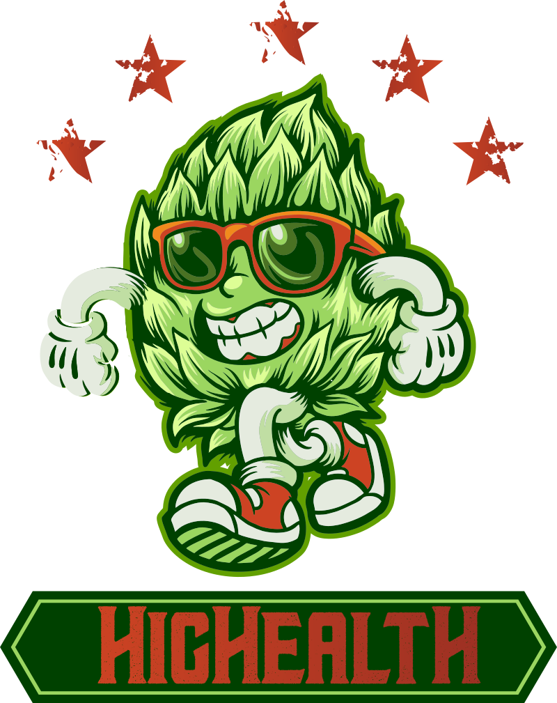 The original HiGHealtH character logo