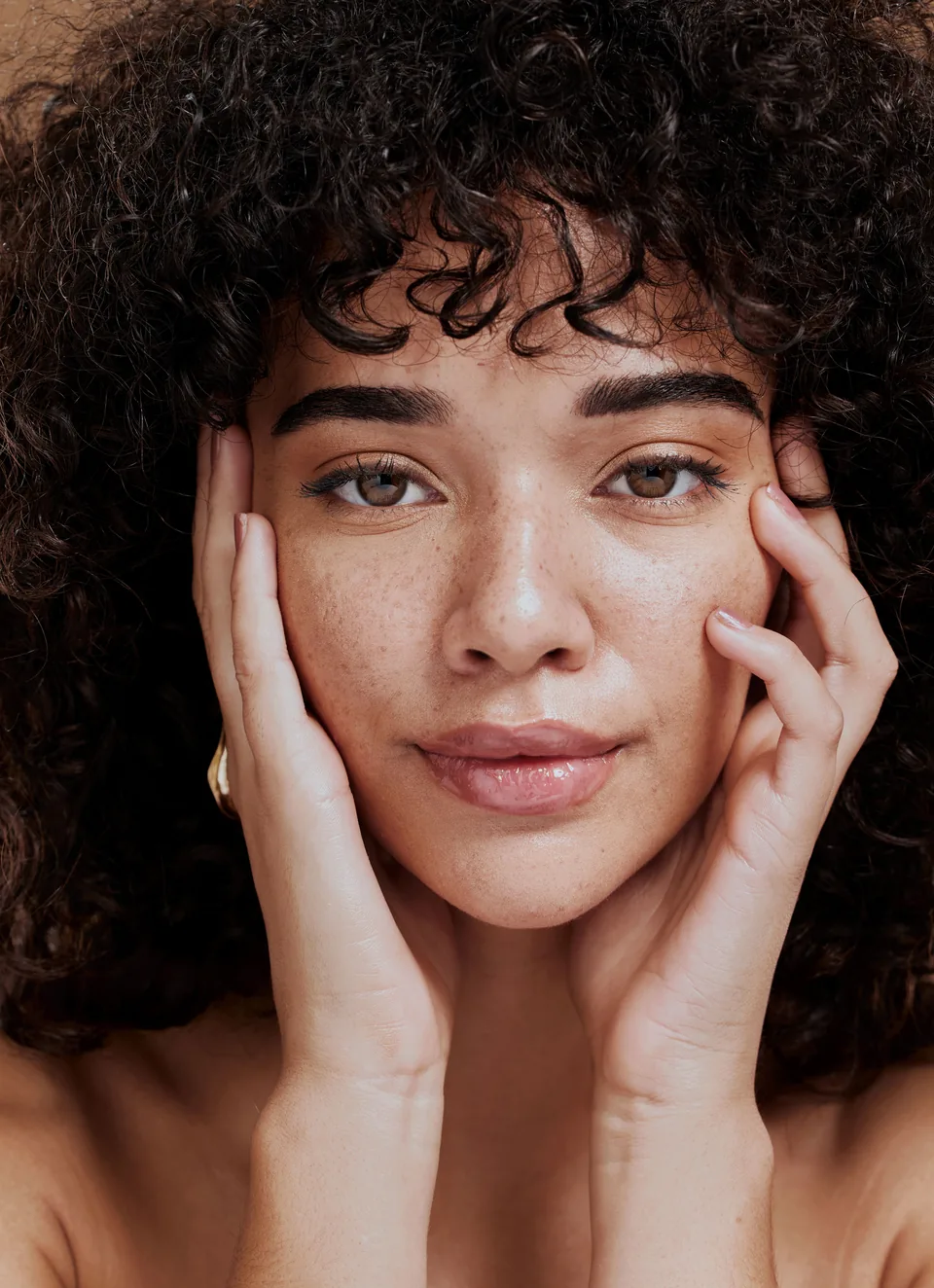 Close-Up of Woman