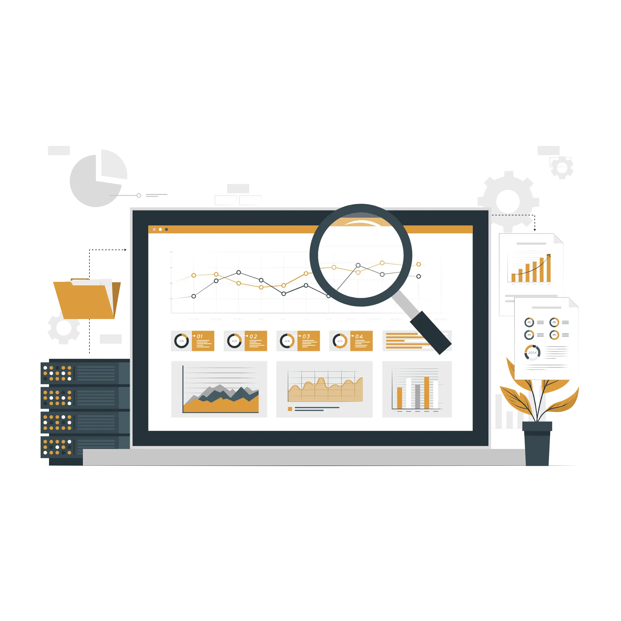 launch and thrive with funnels<a href="https://storyset.com/data">Data illustrations by Storyset</a>