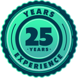 25 Years Experience Icon