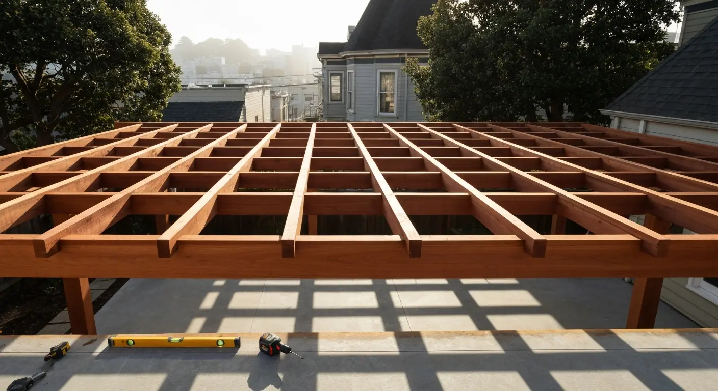 Pergola installation