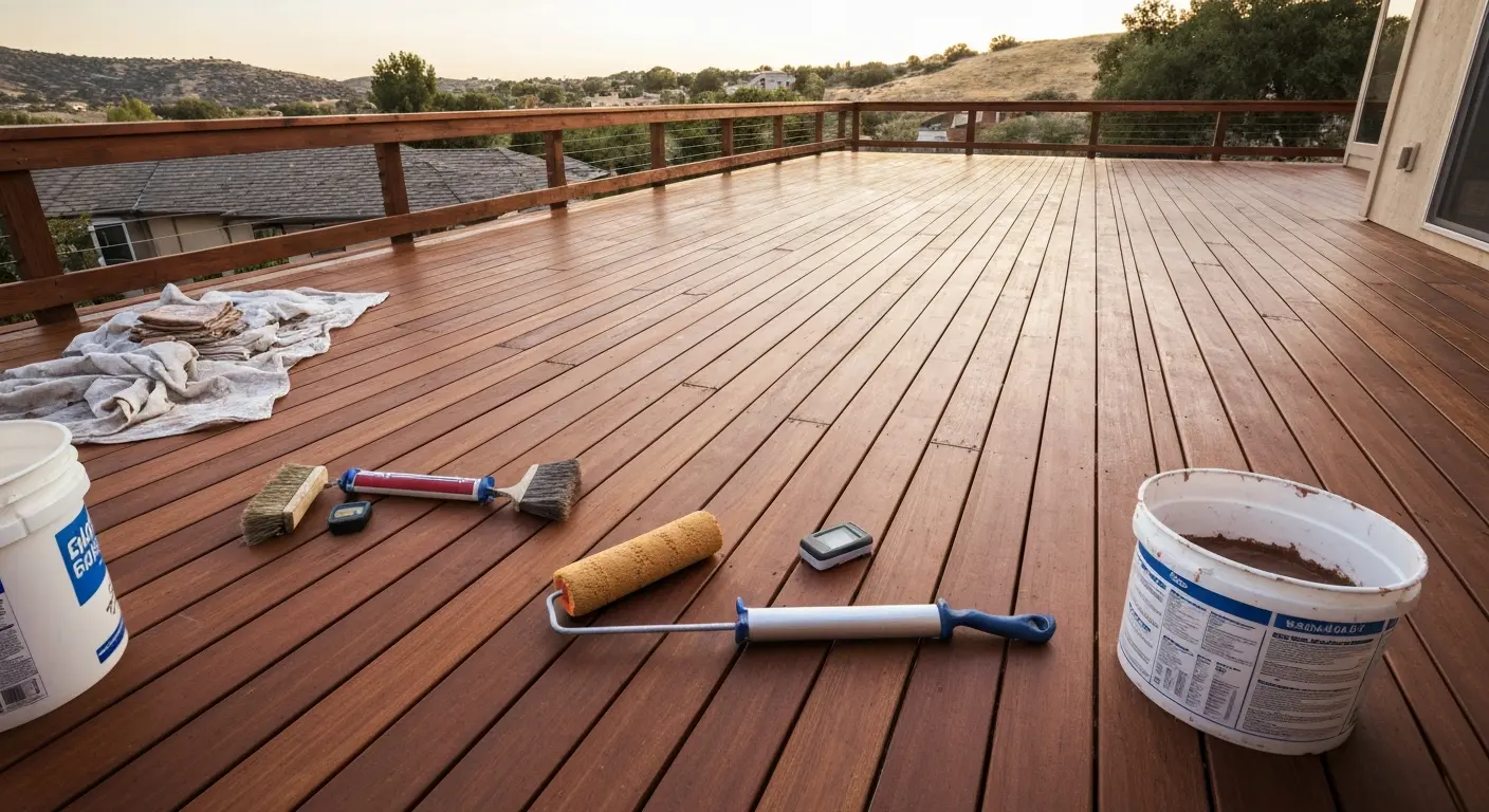 Deck waterproofing service