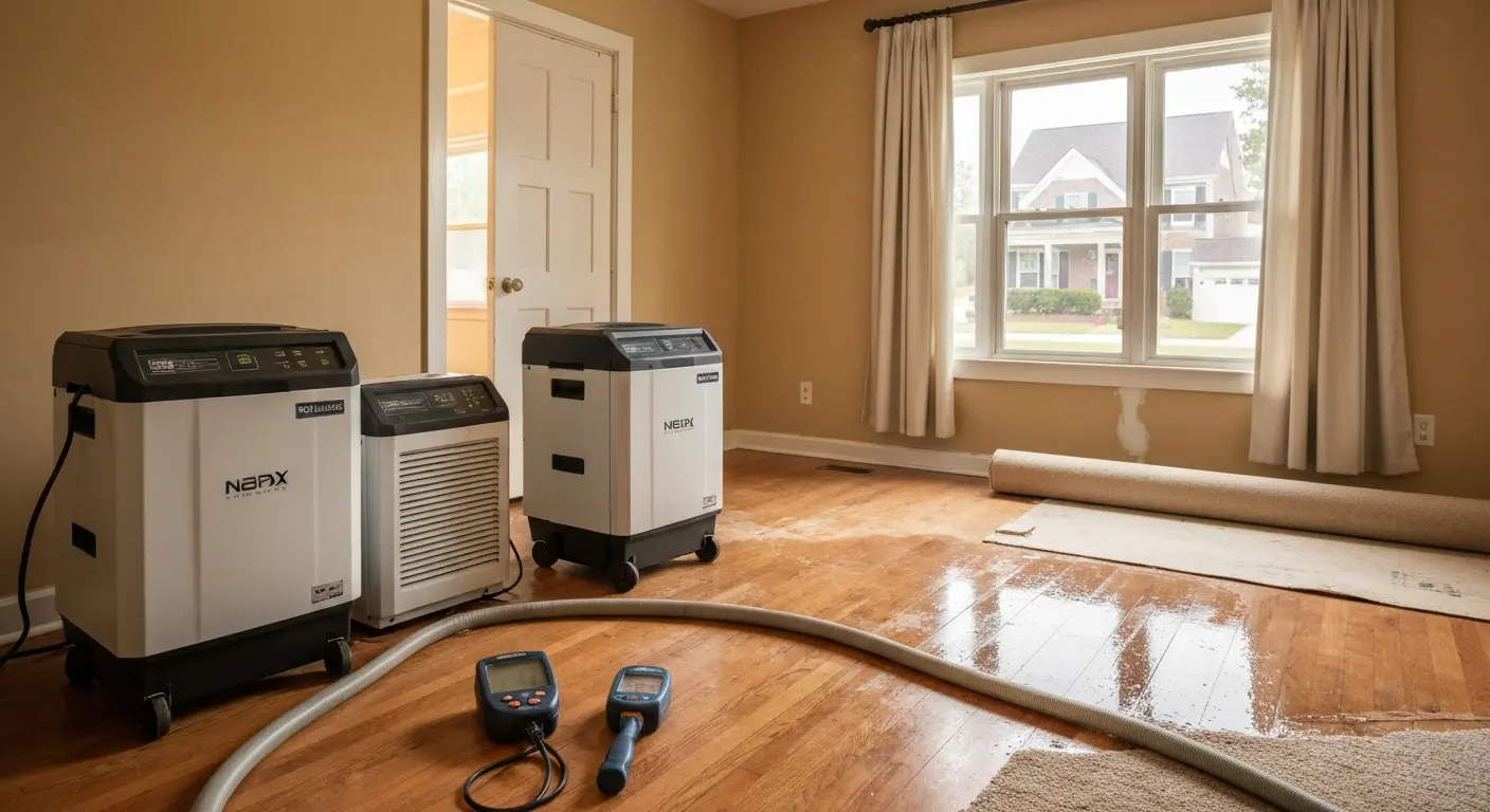 Water damage remediation and mold prevention