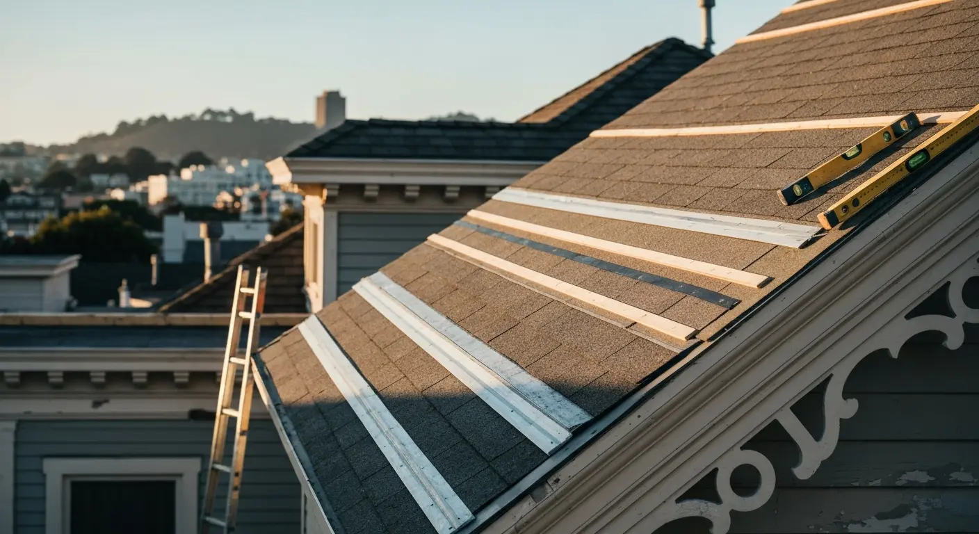 Roof and siding work