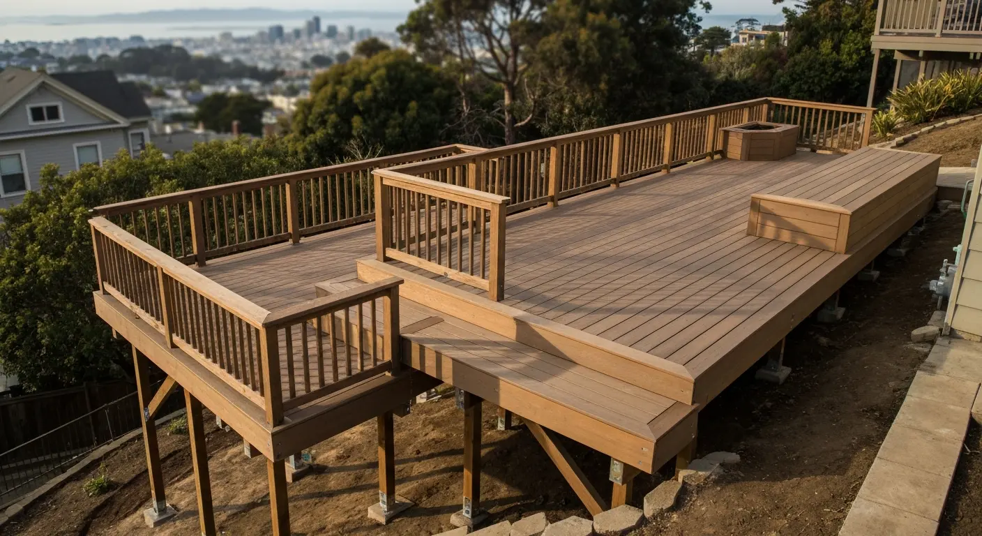 Custom deck construction