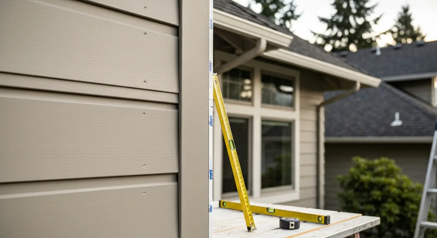 Siding installation