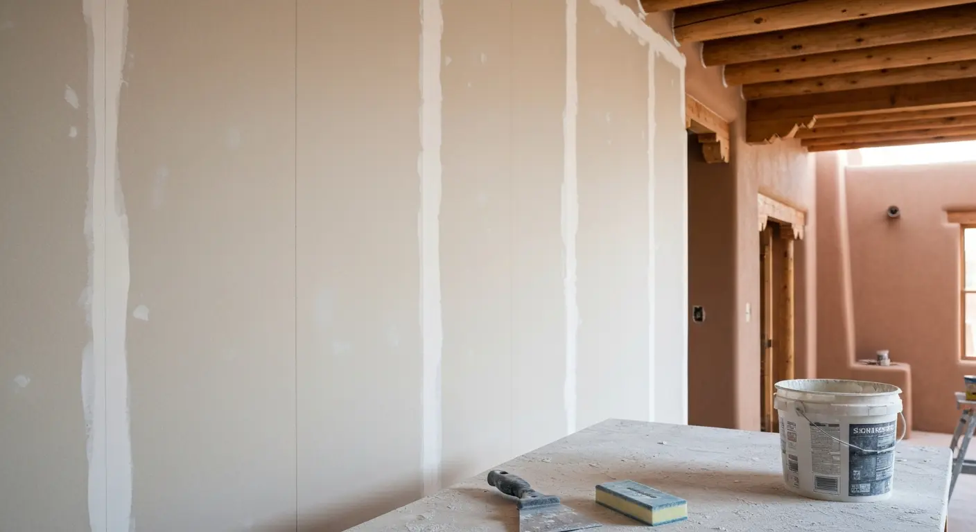 Drywall repair and interior finishing