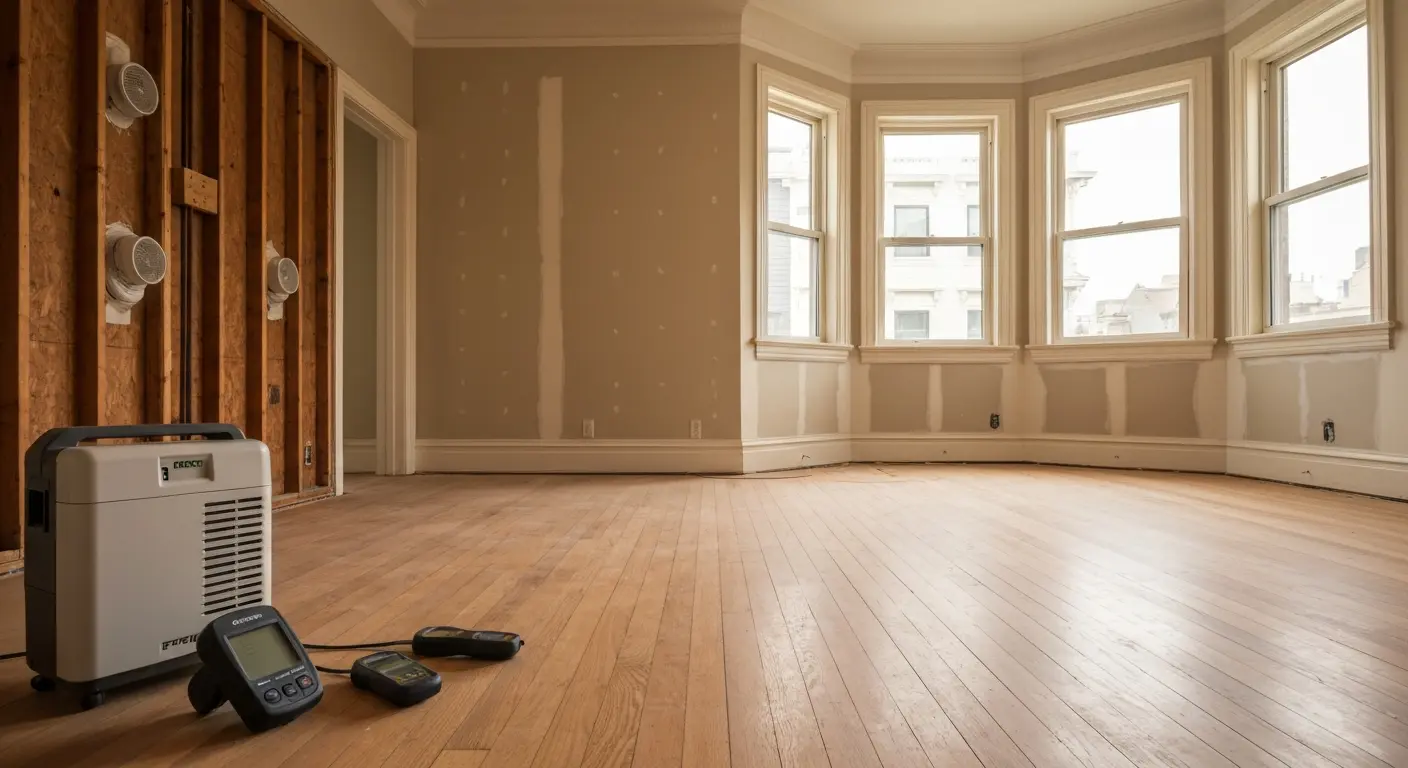 Water damage repair